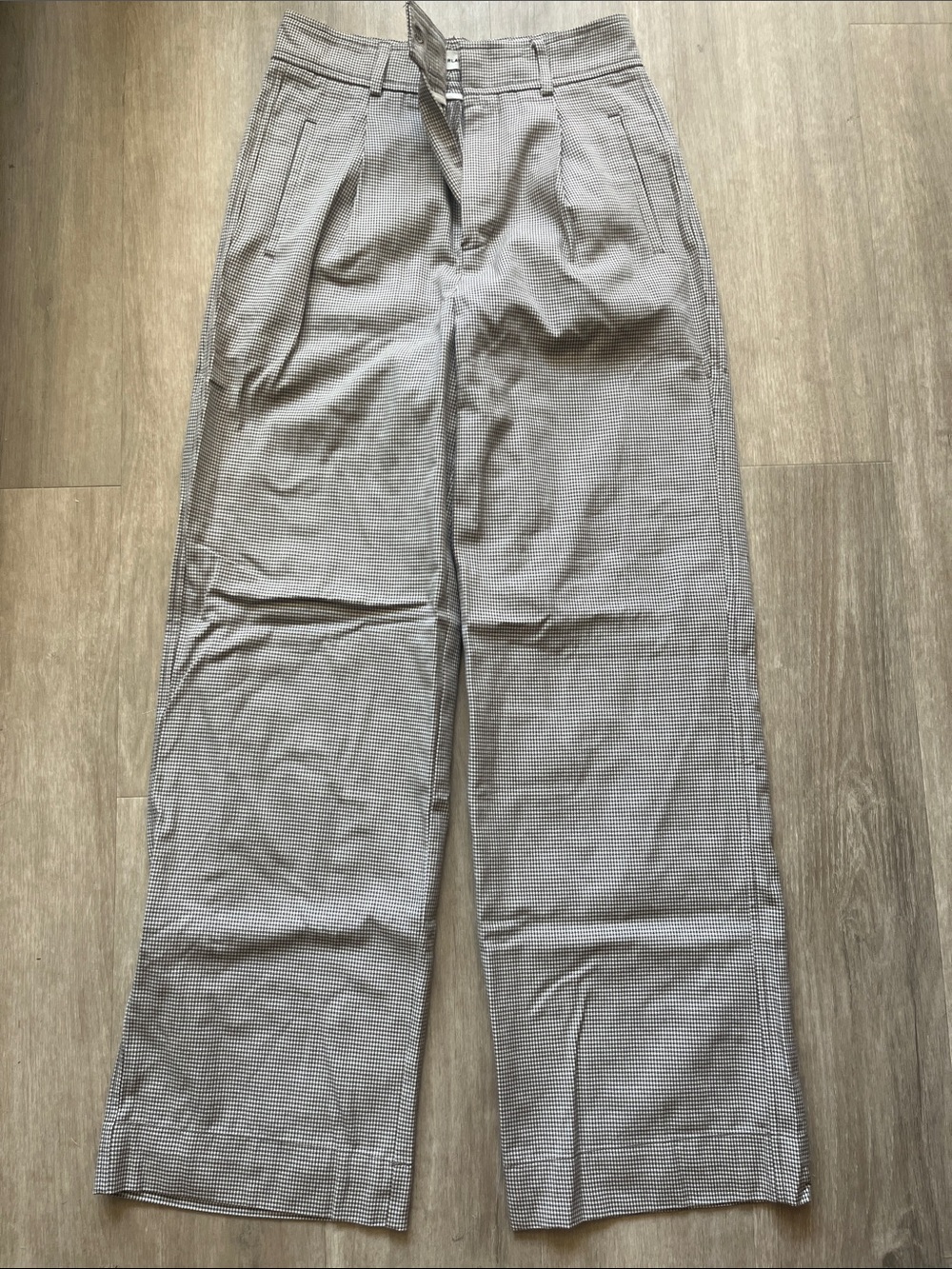 Everlane Houndstooth Trousers